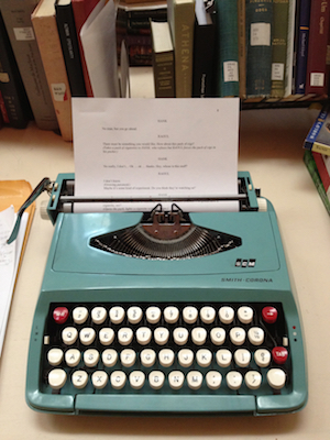 typewriter